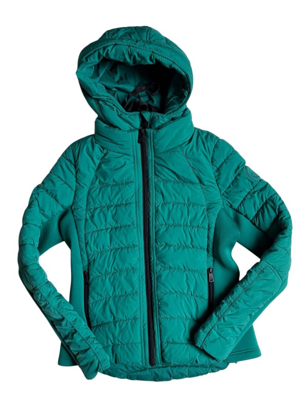 Bernardo EcoPlume Neoprene Combo Bib Jacket (Kelly Green) - Medium